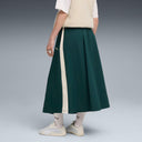 PUMA - T7 Woven Midi Skirt Women Green