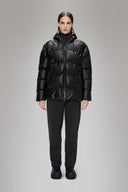 RAINS - Alta Puffer Jacket Unisex Black Grain