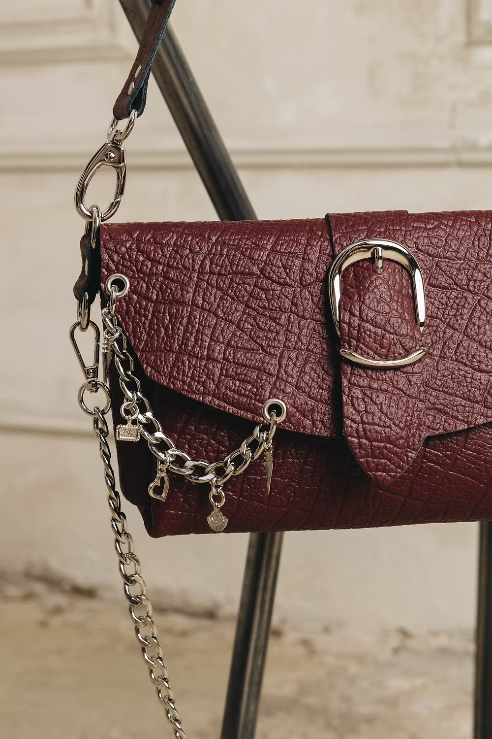 Individual Art Leather - "Lovesong" Cherry Nickel