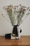 Individual Art Leather - "Sunflower" belt Black Bronze