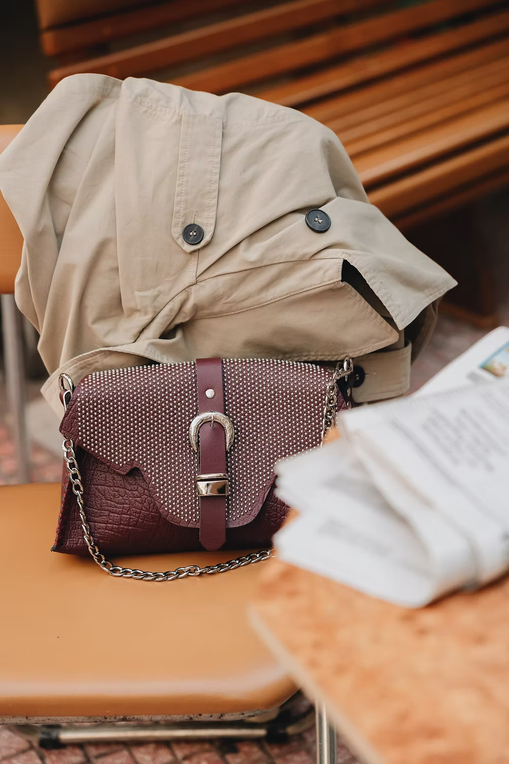 Individual Art Leather - "Go your own way" Cherry Nickel