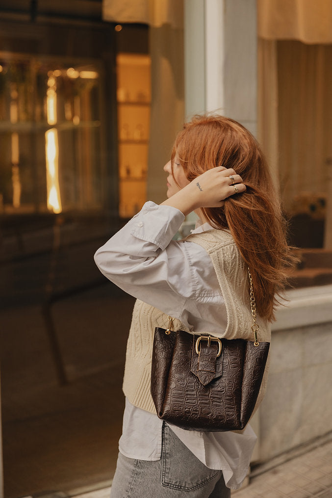 Individual Art Leather - "Missing" Brown Gold