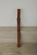 Individual Art Leather - "Landslide" belt Taba Bronze