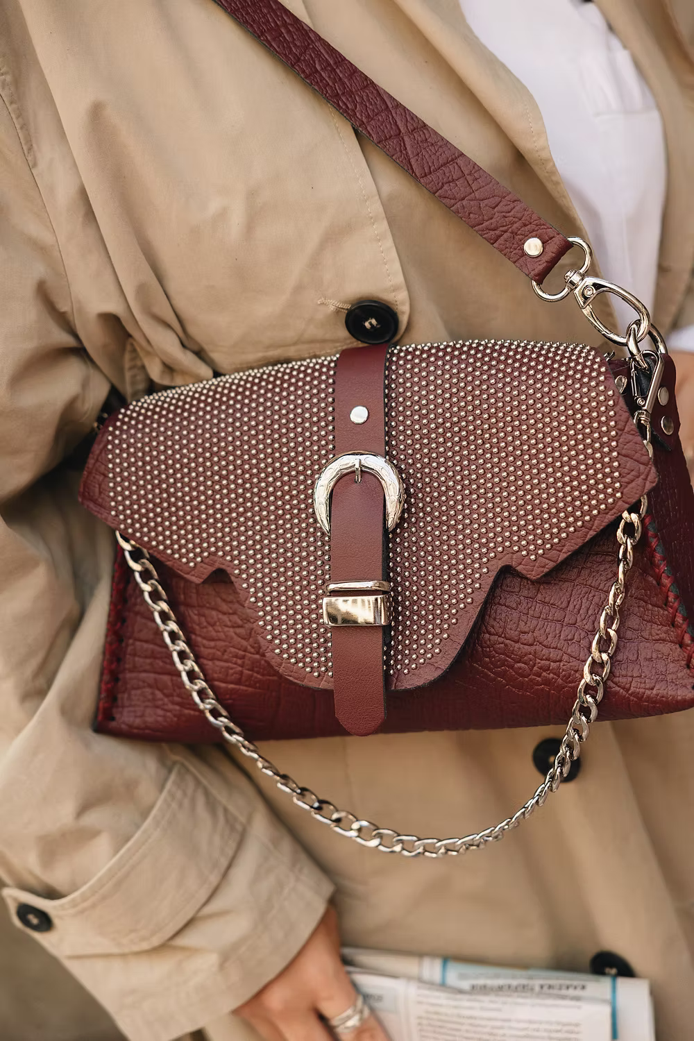 Individual Art Leather - "Go your own way" Cherry Nickel