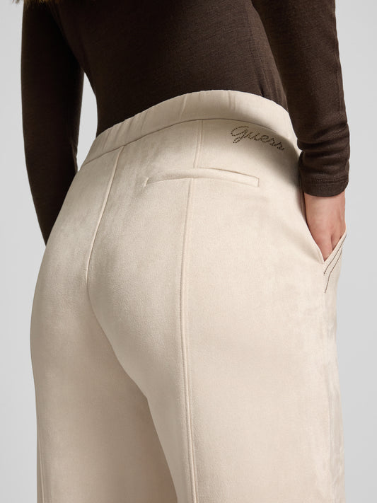 GUESS - Tailoring Scuba Sweat Pants Beige