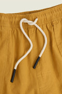 OAS - Mustard Cargo Linen Pants