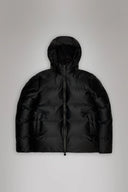 RAINS - Alta Puffer Jacket Unisex Black Grain