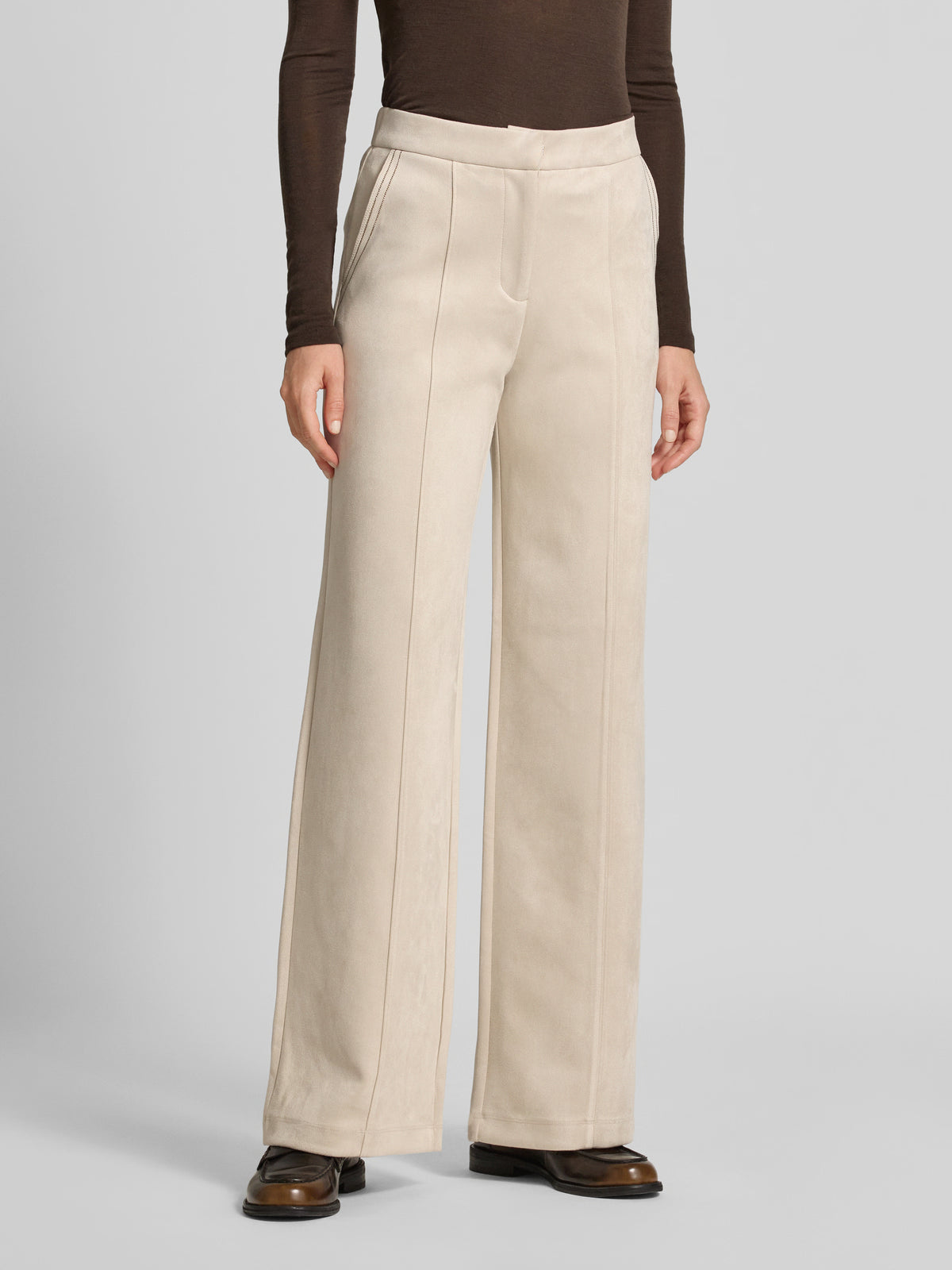 GUESS - Tailoring Scuba Sweat Pants Beige
