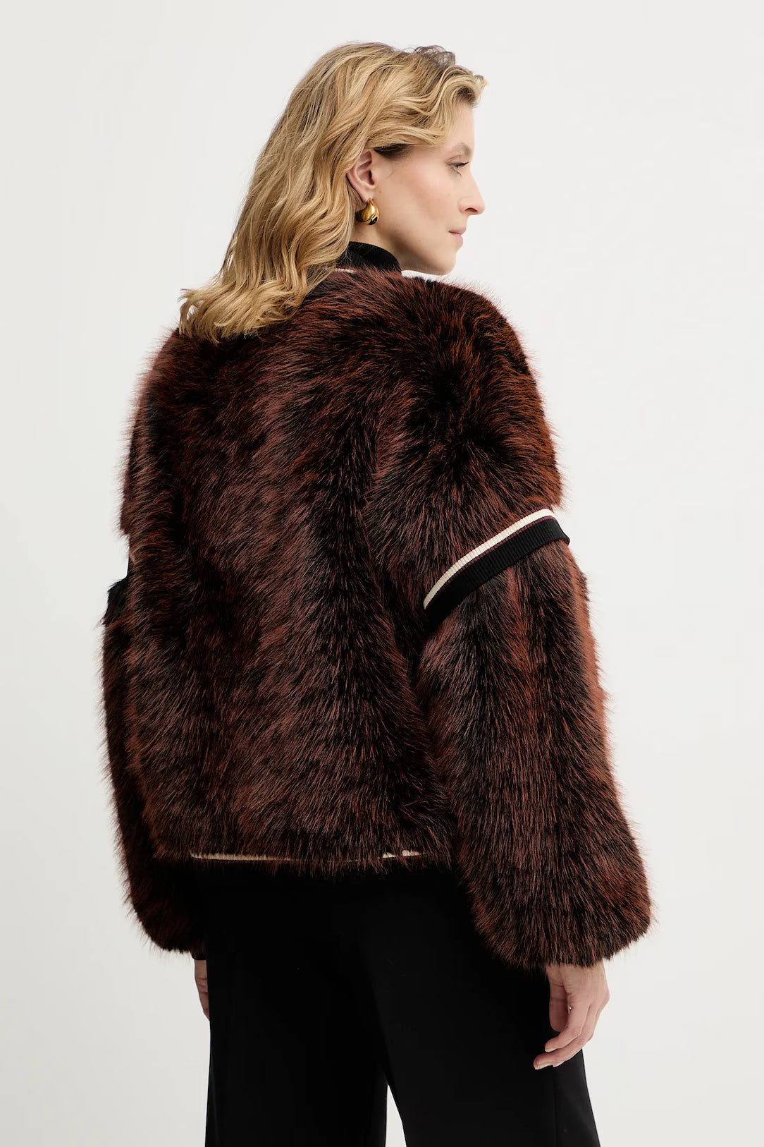 GUESS - Katia Faux Rib Bomber Jacket