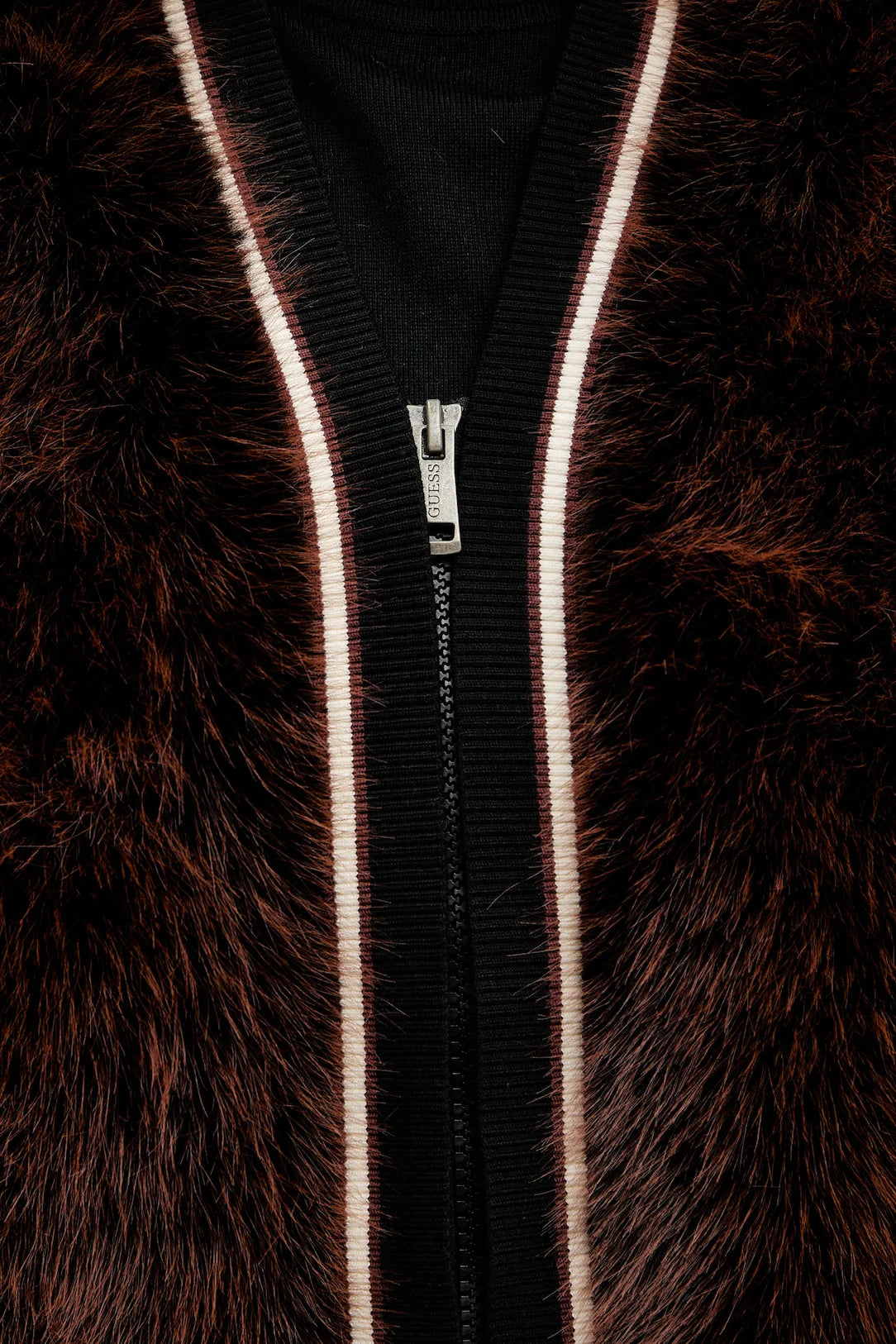 GUESS - Katia Faux Rib Bomber Jacket