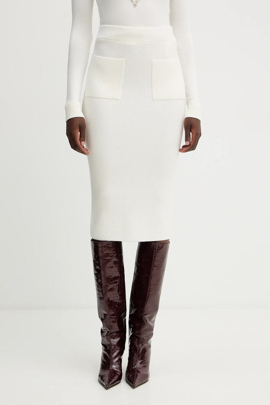 GUESS - Harley Longuette Skirt White