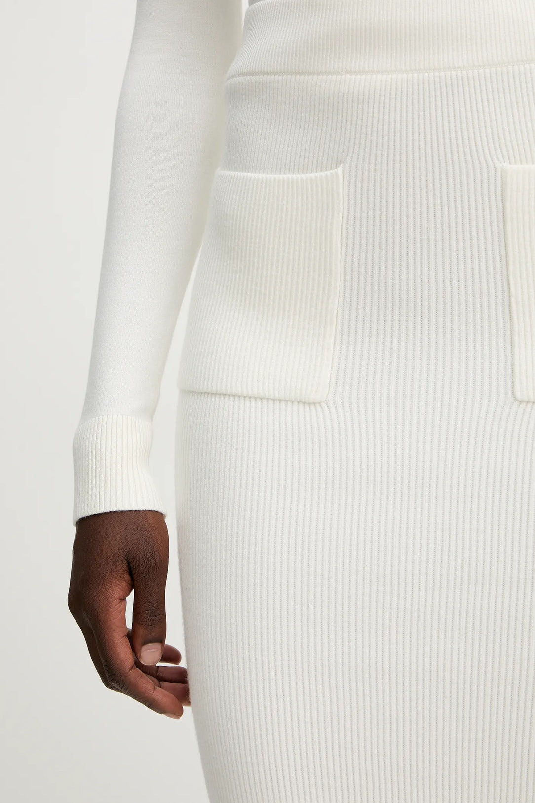 GUESS - Harley Longuette Skirt White