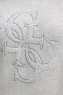 GUESS - Sylvie Logo Knitted Sweater Melange Grey