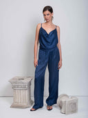 CAPETANISSA - Cleta Top Navy