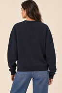 DKNY - Leopard Logo Sweatshirt Black