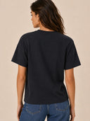 DKNY - Leopard Logo T-Shirt Black