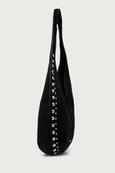 DKNY - Prince Hobos Shoulder Bag Black Silver