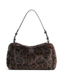 DKNY - Remy Shoulder Bag Leopard Faux Fur