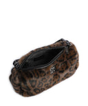 DKNY - Remy Shoulder Bag Leopard Faux Fur