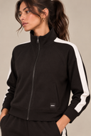 DKNY - Side Stripe Full Zip Jacket Black