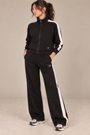 DKNY - Side Stripe Full Zip Jacket Black