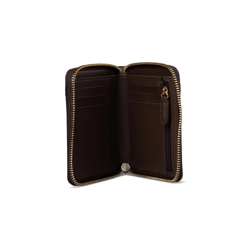 DKNY - Avril SM Zip Around Wallet Chocolate