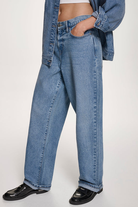 DKNY - Vesey Mid Rise Relaxed Straight
