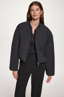 DKNY - Matte Nylon Bomber Style Jacket