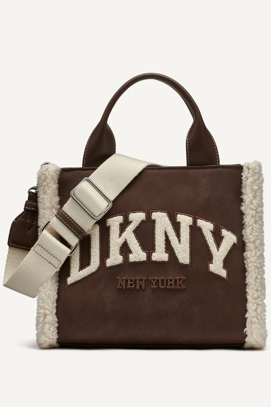 DKNY - Hadlee Tote Handbag Chocolate Sheep SMALL