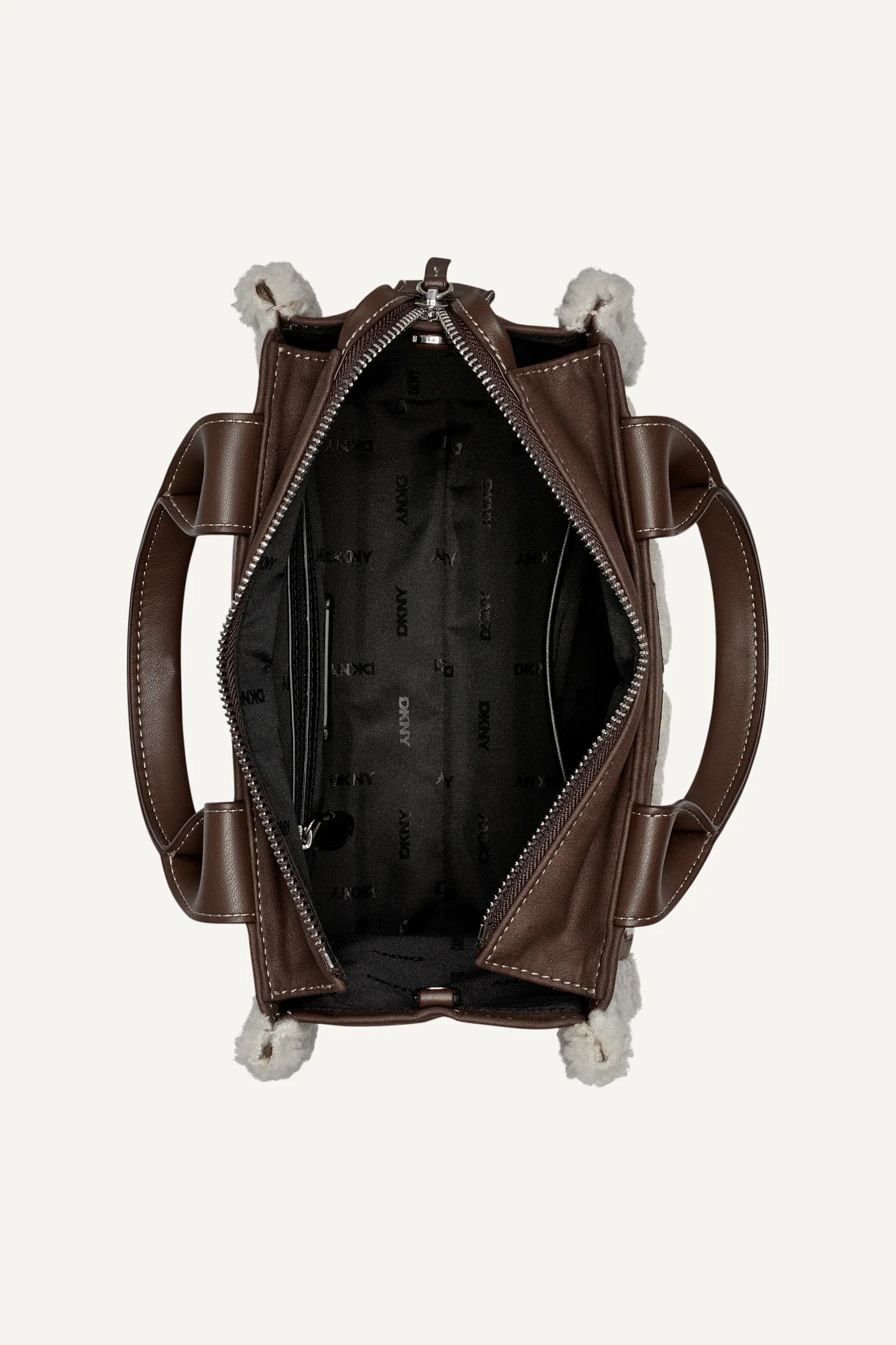 DKNY - Hadlee Tote Handbag Chocolate Sheep SMALL