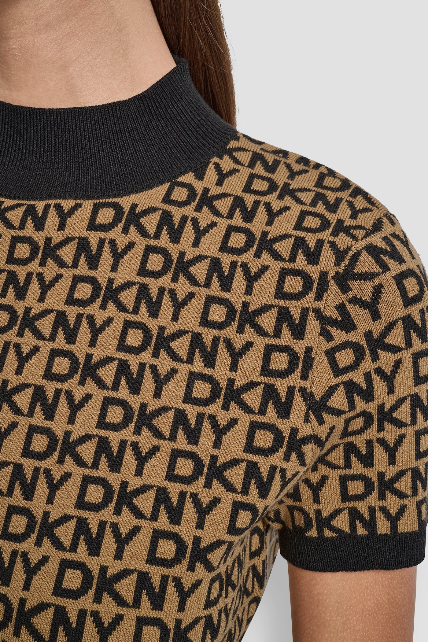 DKNY - Logo Jacquard Top