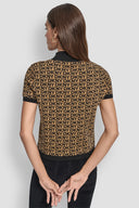 DKNY - Logo Jacquard Top
