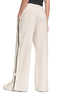 DKNY - High Rise Straight Leg Track Pants Cortado
