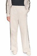 DKNY - High Rise Straight Leg Track Pants Cortado