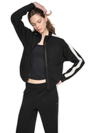 DKNY - Side Stripe Full Zip Jacket Black