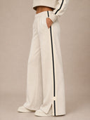 DKNY - High Rise Straight Leg Track Pants Cortado