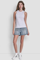 DKNY - Dome Studs Tank Top White