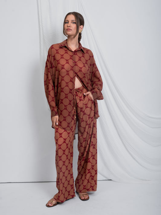 CAPETANISSA - Costa Pants Bordeaux