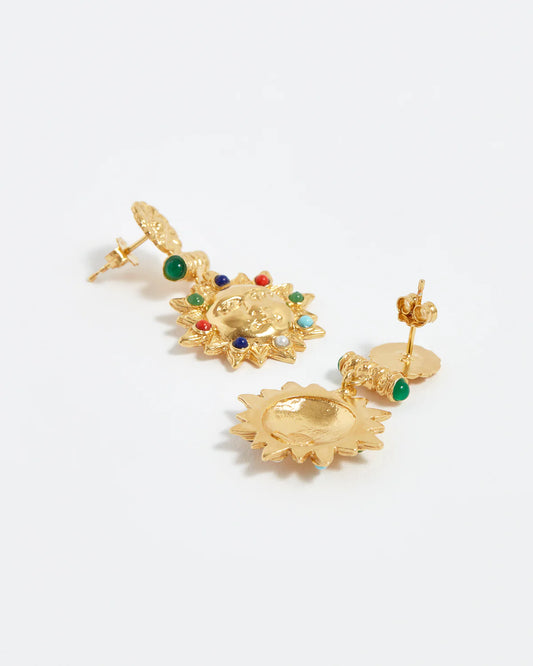 Treasures Sun Earrings