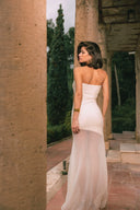 FIVE PM - Eve Strapless Butter Yellow Dress