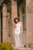 FIVE PM - Eve Strapless Butter Yellow Dress