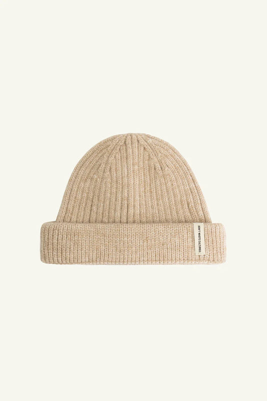 Fisherman Beanie - Light Biscuit