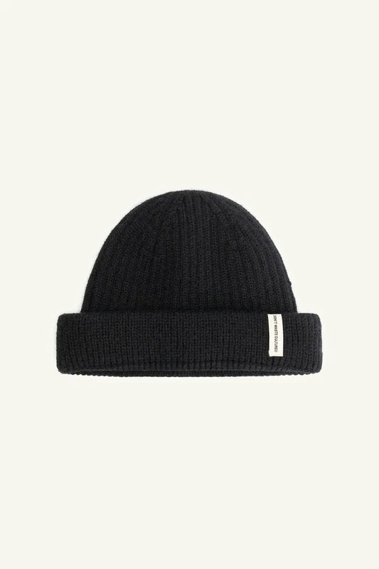 Fisherman Beanie - Black