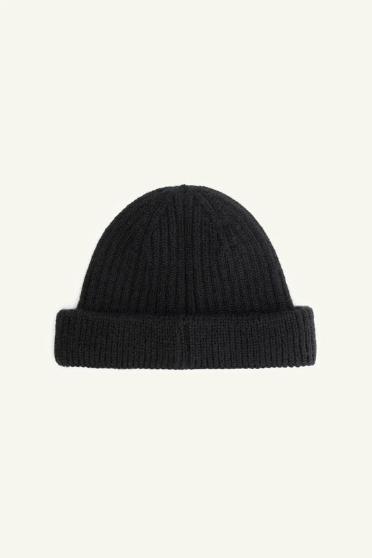 Fisherman Beanie - Black