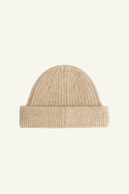 Fisherman Beanie - Light Biscuit