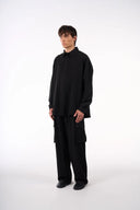 DWC - Oishi Pleated Pants Black