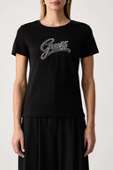 GUESS - Embroidery Logo T-Shirt Black