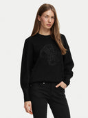 GUESS - Evelyn Sweatshirt Logo Black