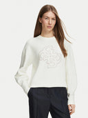 GUESS - Evelyn Sweatshirt Logo Creme