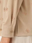 GUESS - Flore Logo Shirt Beige